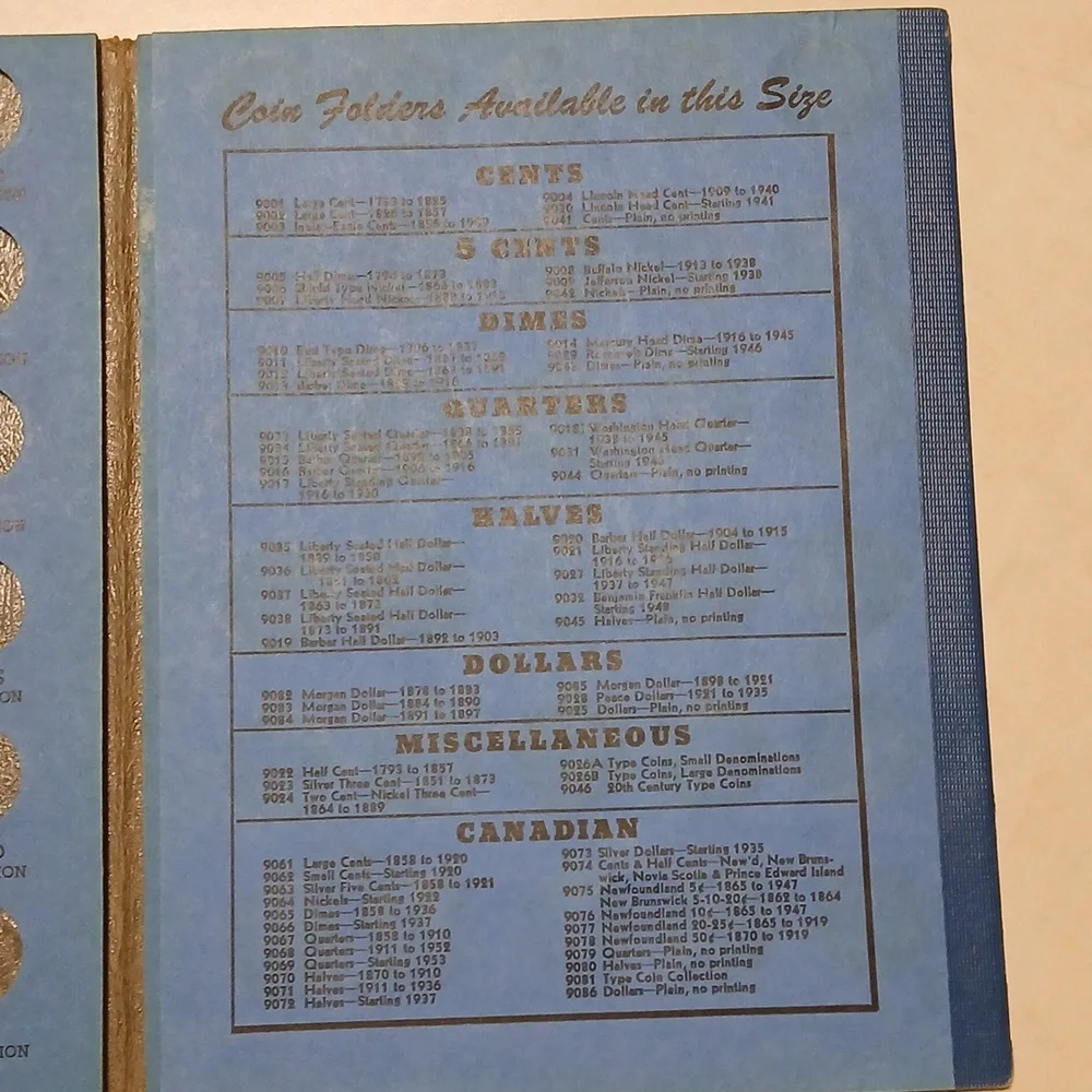 Lincoln Head Cent Coin Folder